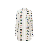 White Silk Casual Dress